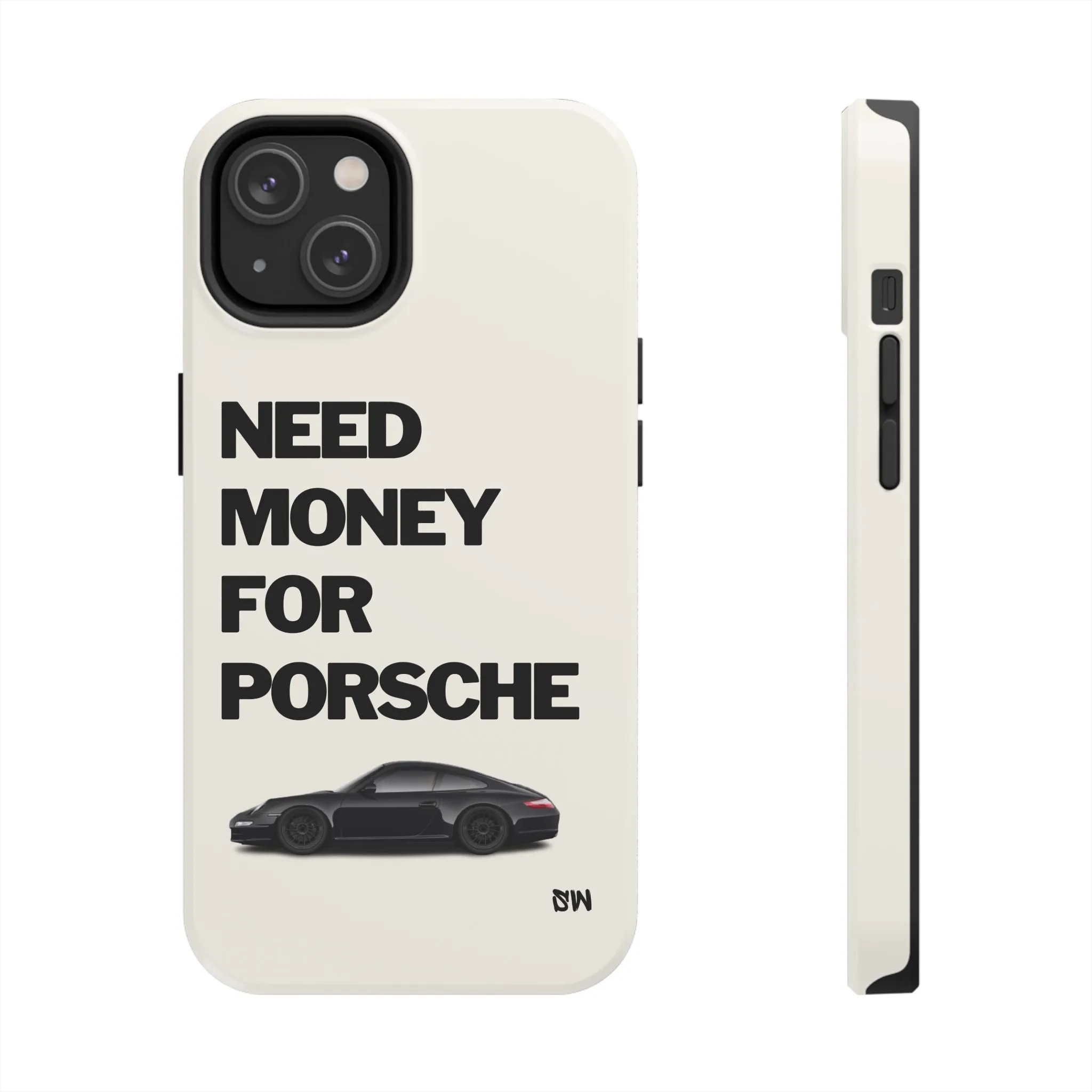 Need money for Porsche (black) phone case