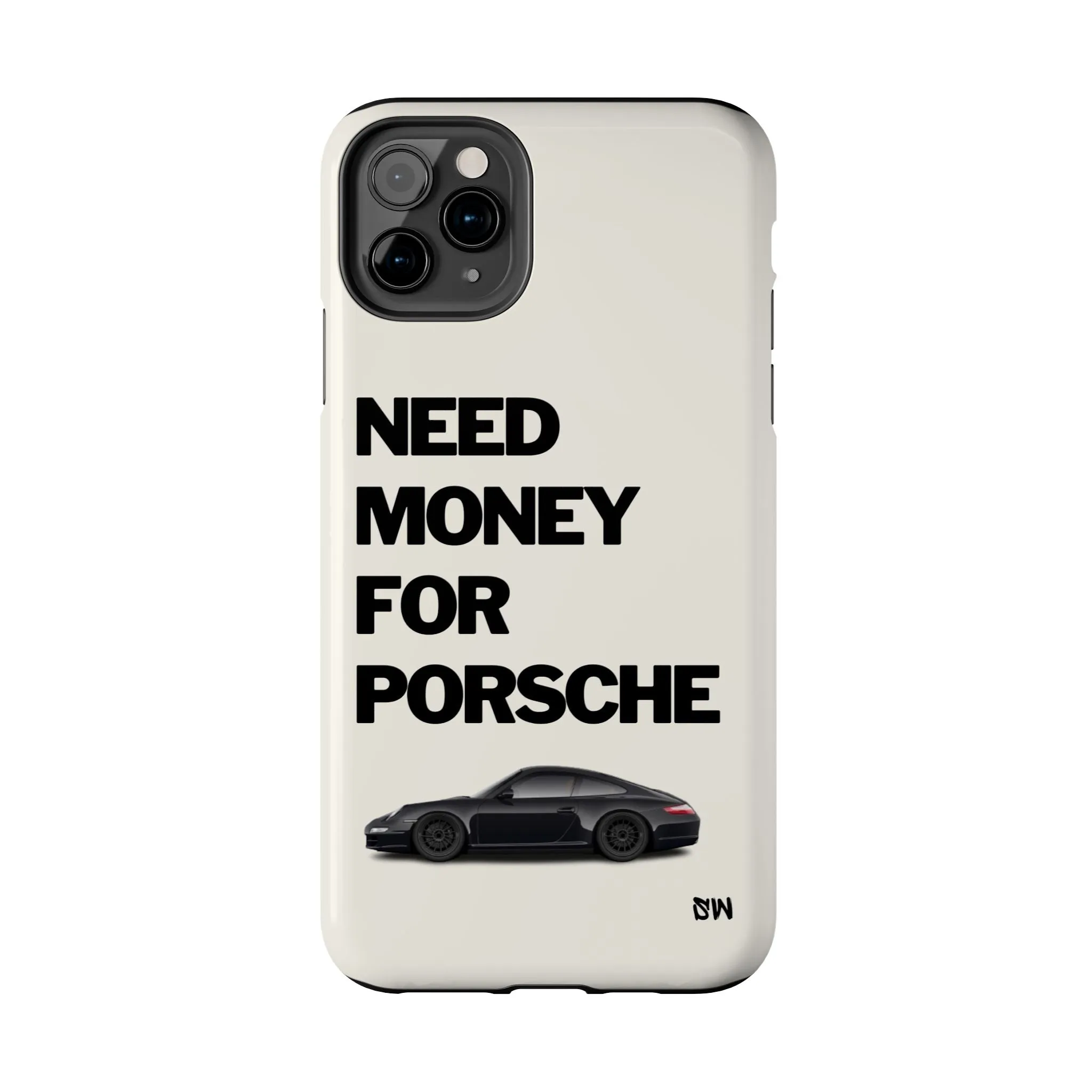 Need money for Porsche (black) phone case