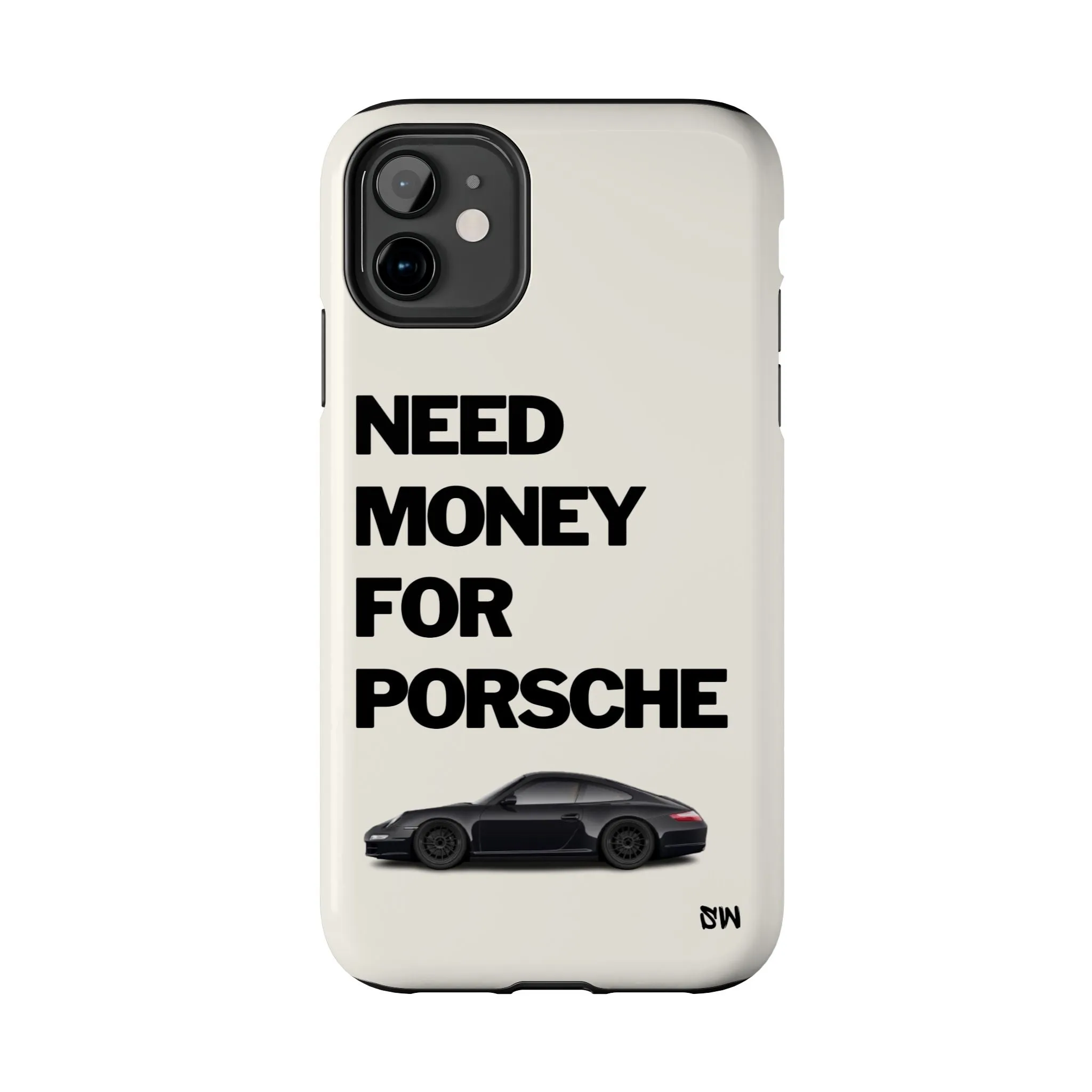 Need money for Porsche (black) phone case