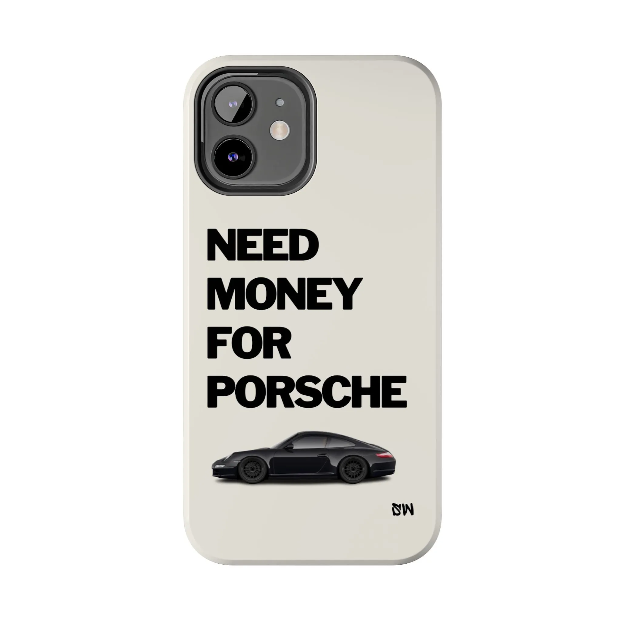 Need money for Porsche (black) phone case
