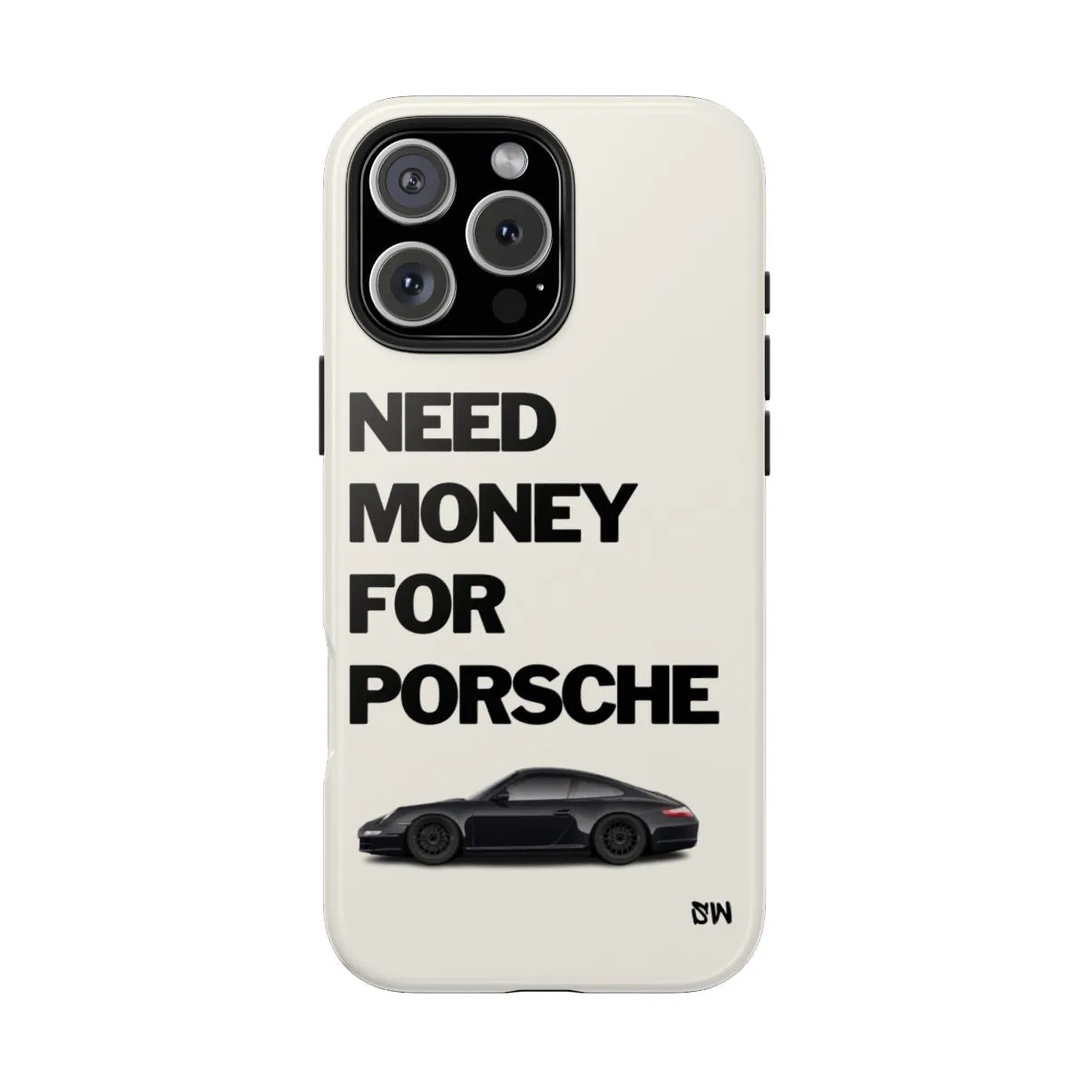 Need money for Porsche (black) phone case