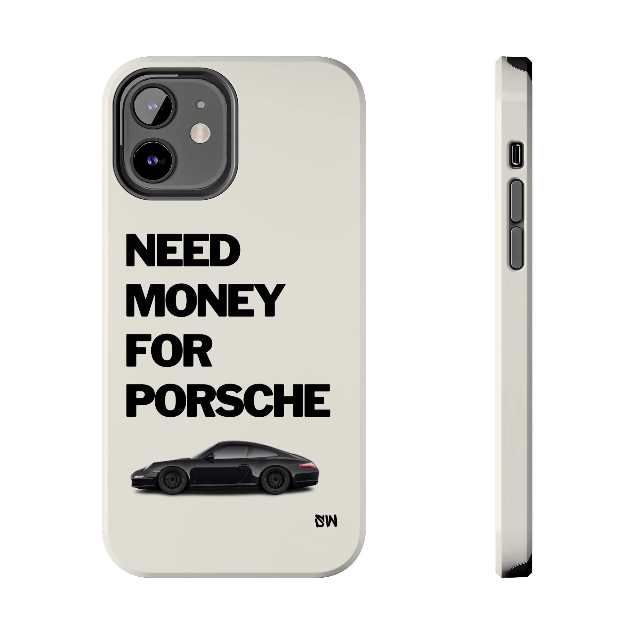 Need money for Porsche (black) phone case