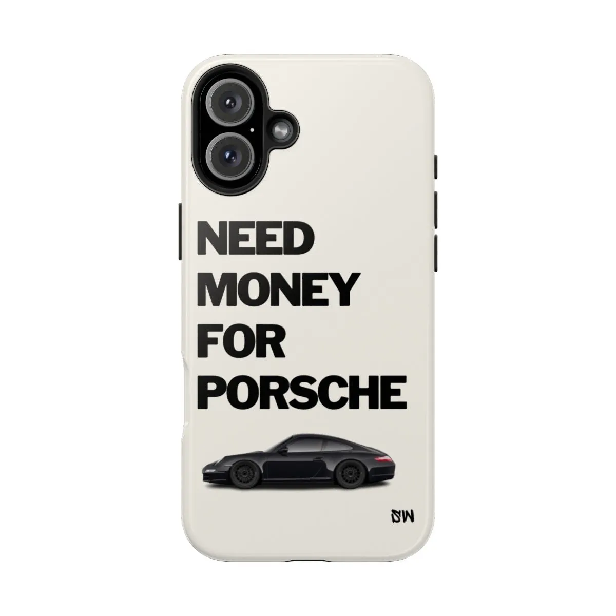 Need money for Porsche (black) phone case