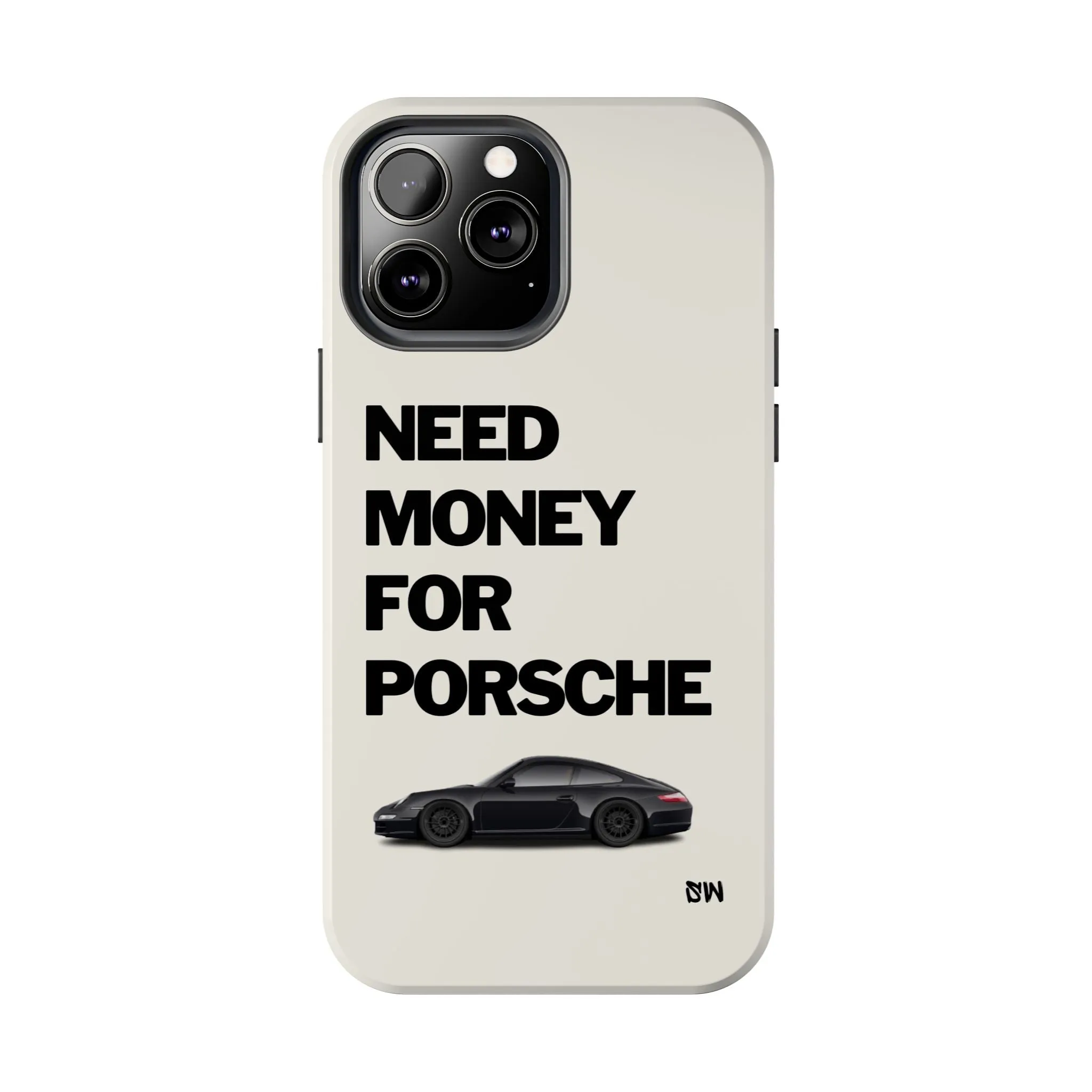 Need money for Porsche (black) phone case