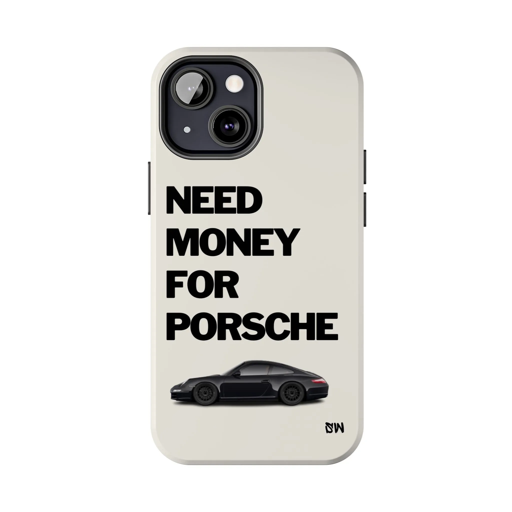 Need money for Porsche (black) phone case