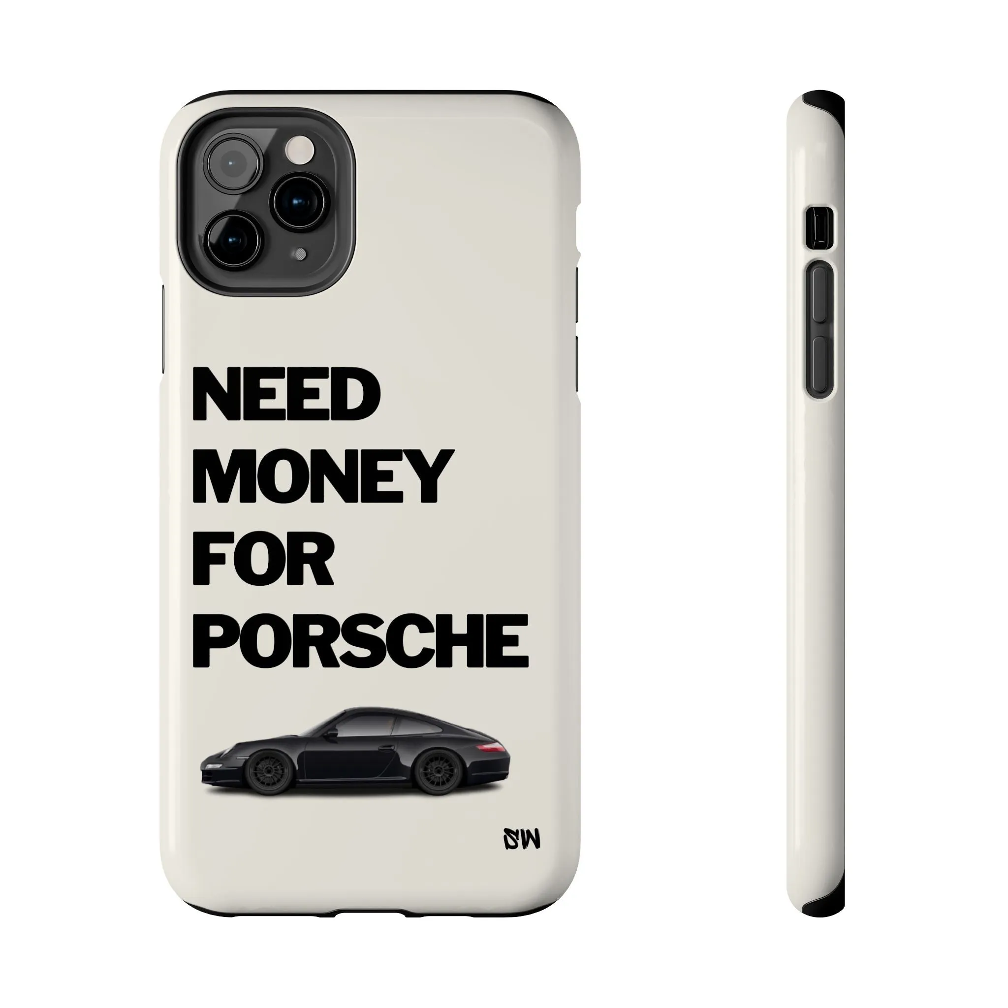 Need money for Porsche (black) phone case