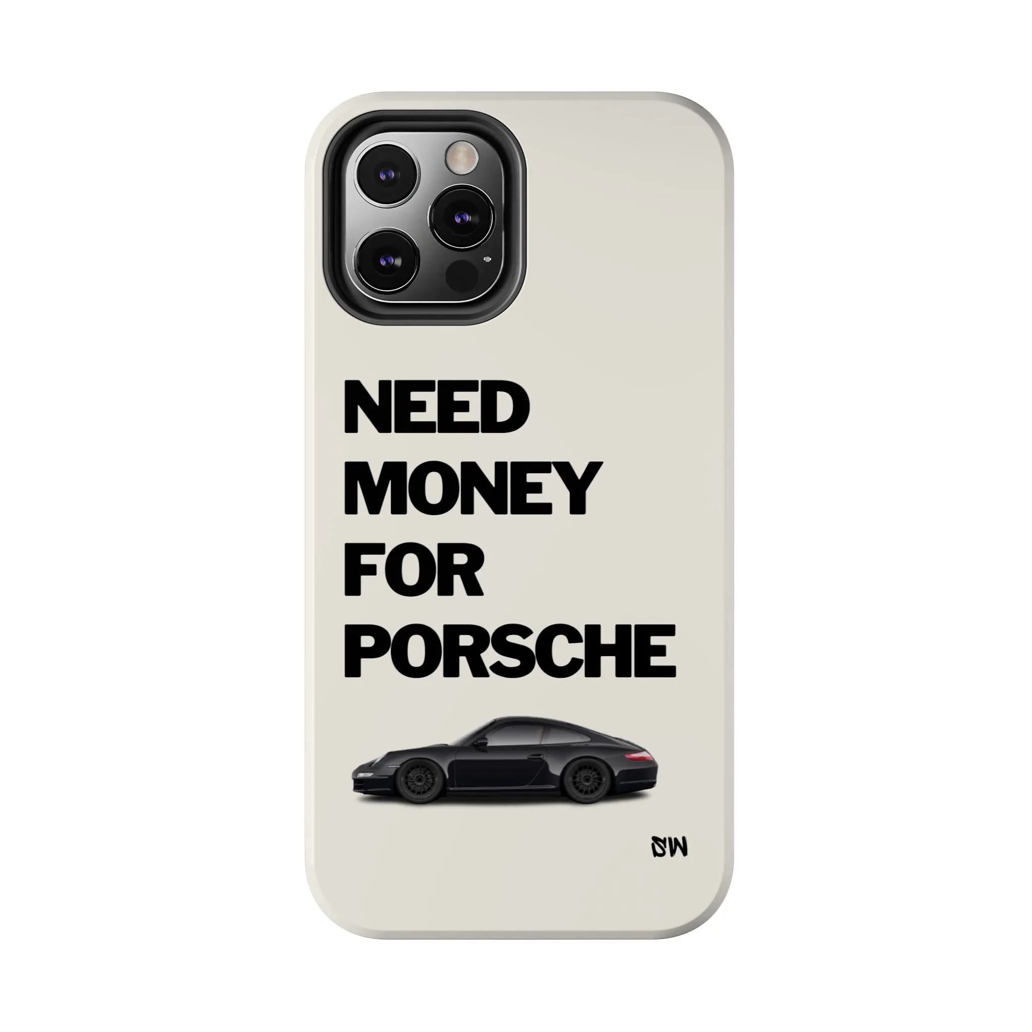 Need money for Porsche (black) phone case