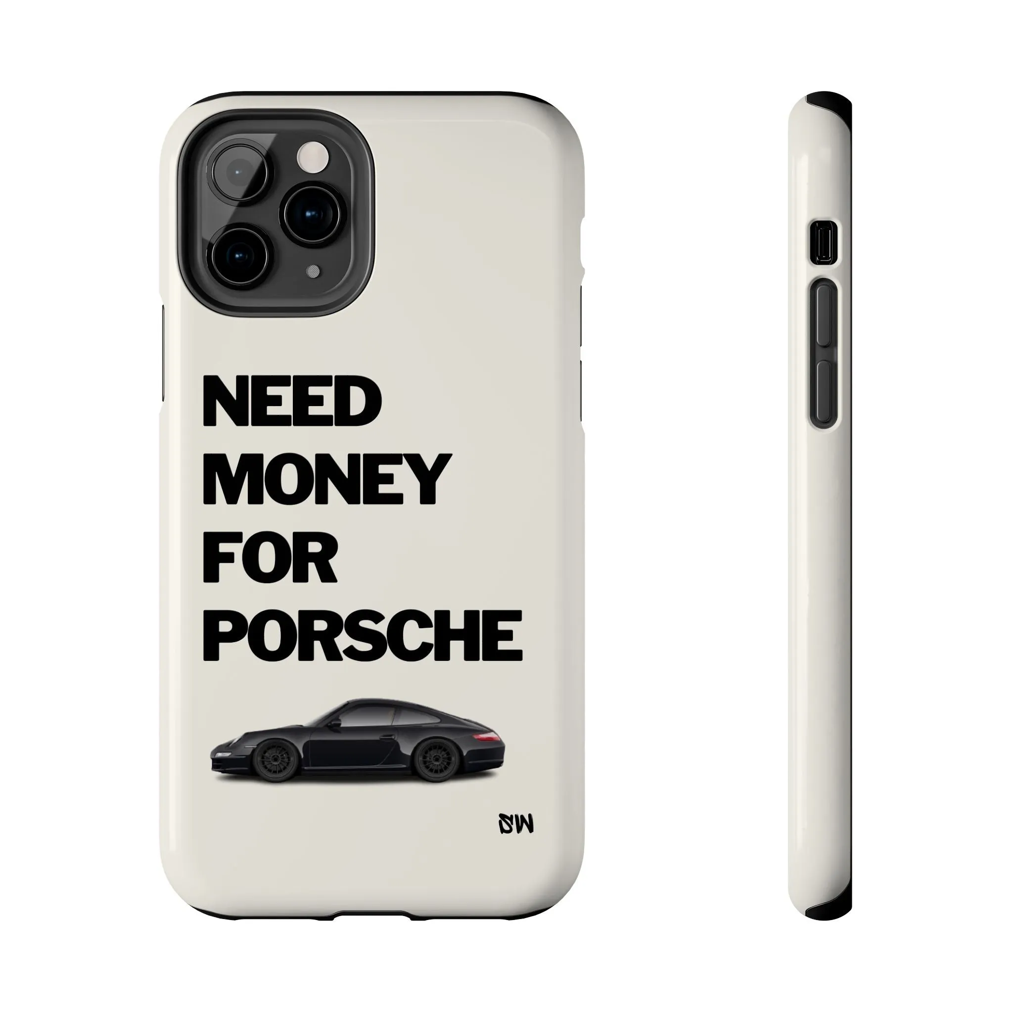 Need money for Porsche (black) phone case