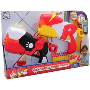 New in package! Ryan's World Ryan's Dart Tag Ryan vs Combo Panda Blaster 2-Pack