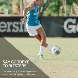 NEW WOMENS Grip Socks | The W Sock | Advanced Anti-Slip Grip Technology | Enhance Performance in Womens Sports