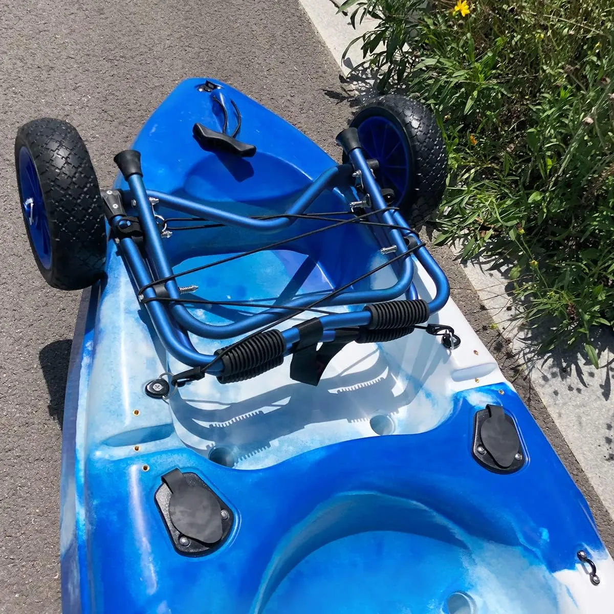 Newcod Kayak Cart, Kayak Dolly Cart for Carrying Kayak Canoe SUP Paddle Board