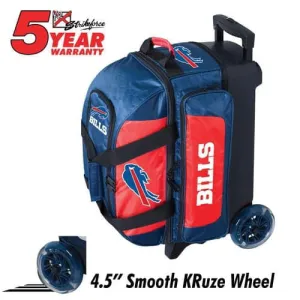 NFL Buffalo Bills Double Roller Bowling Bag