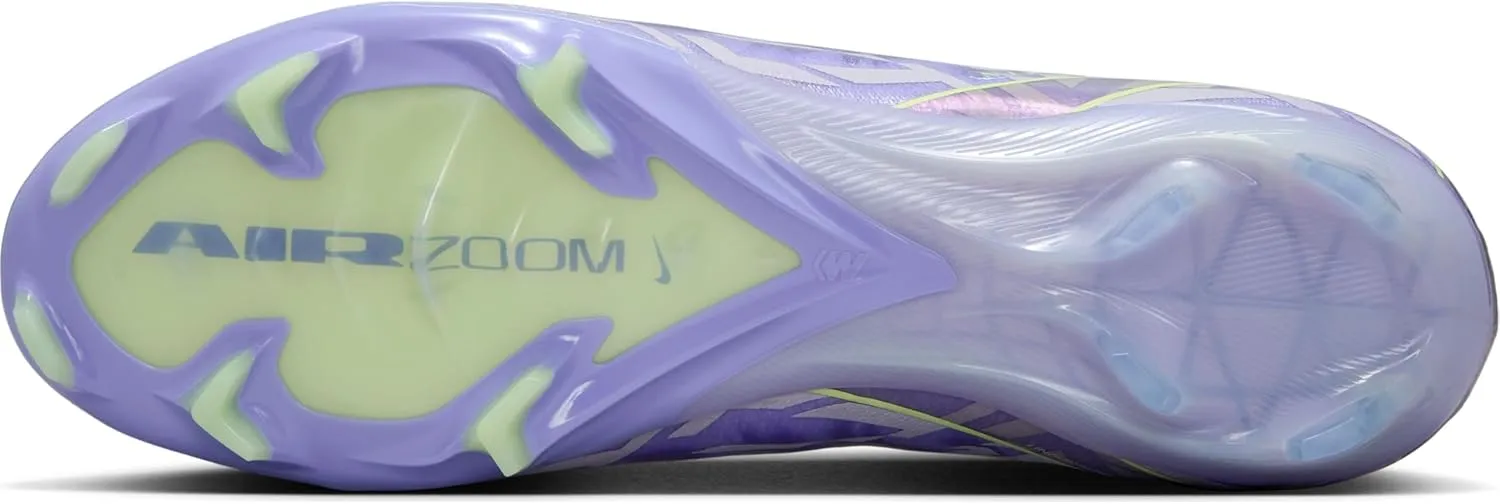 Nike United Mercurial Vapor 16 Elite FG Low-Top Soccer Cleats (HF1605-500, Purple Agate/Barely Volt)