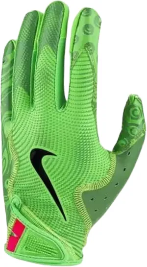 Nike Vapor Jet 8.0 Football Gloves Rage Green | Jungle Green | Black Large