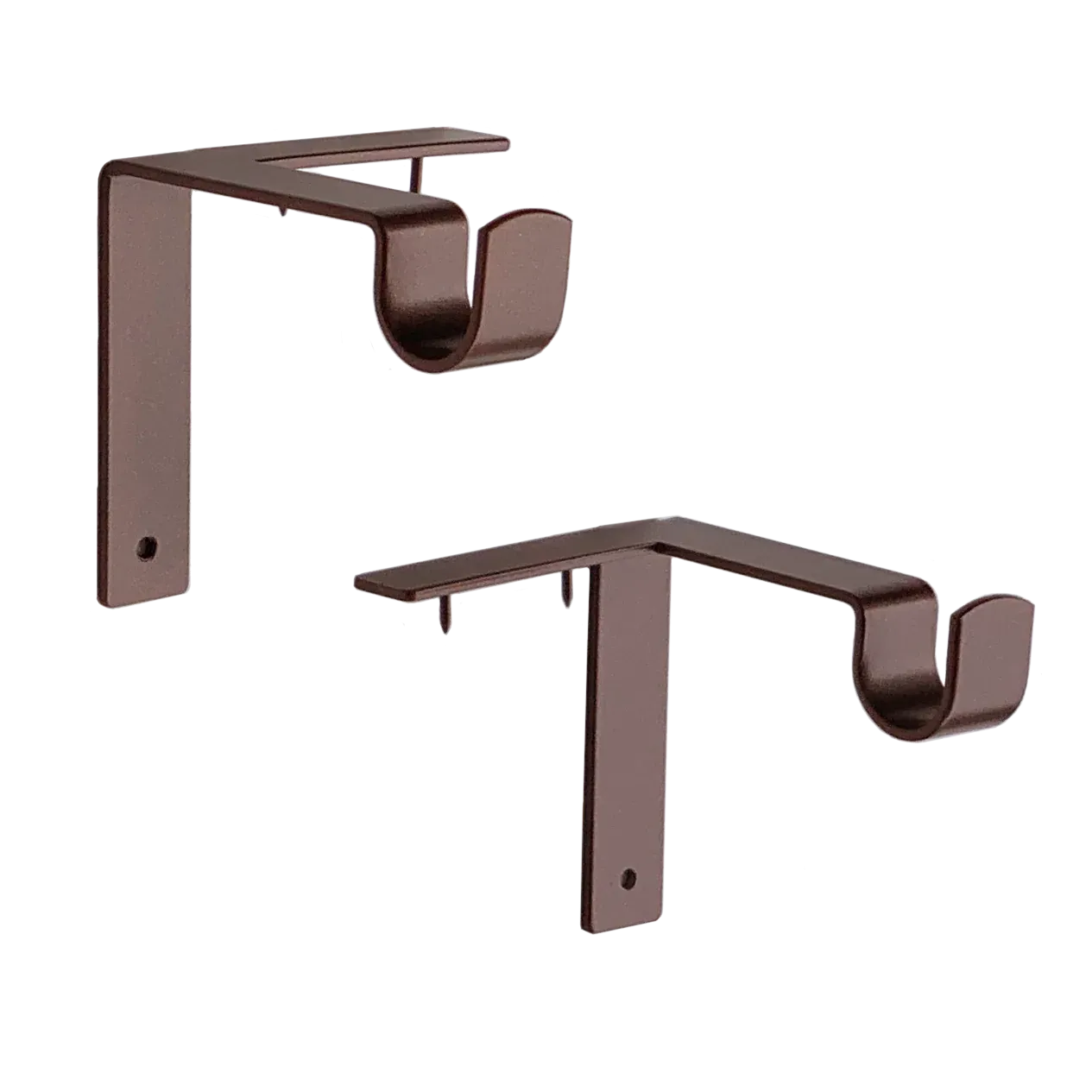No Drill Curtain Rod Brackets Holders
