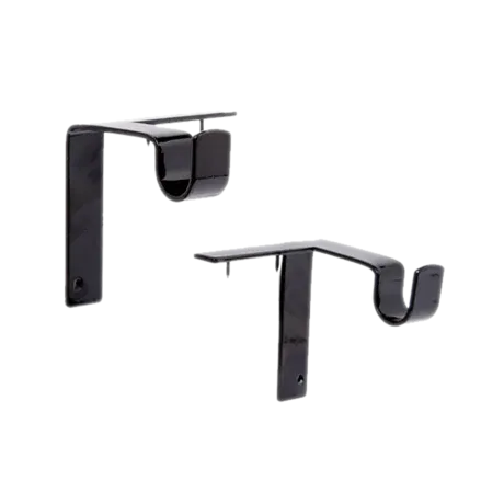 No Drill Curtain Rod Brackets Holders