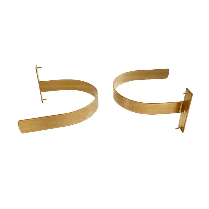 No Drill Curtain Rod Brackets Holders