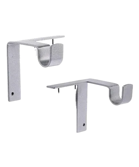 No Drill Curtain Rod Brackets Holders