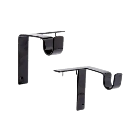 No Drill Curtain Rod Brackets Holders