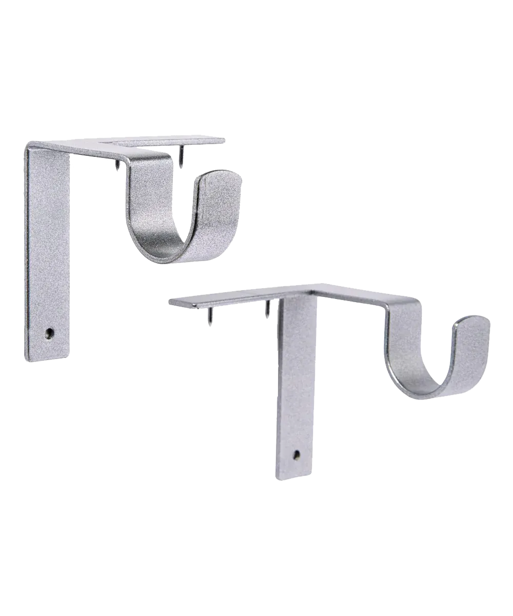 No Drill Curtain Rod Brackets Holders