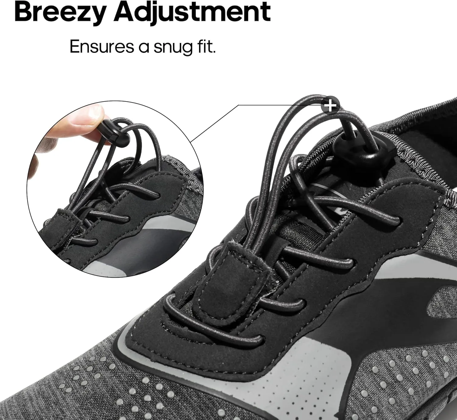 NORTIV 8 Men's Water Shoes Barefoot Athletic Lightweight Sports Aqua Shoes Outdoor Swim Fishing Hiking Diving Surf Walking Water Shoe TREKMAN