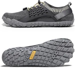 NORTIV 8 Men's Water Shoes Barefoot Athletic Lightweight Sports Aqua Shoes Outdoor Swim Fishing Hiking Diving Surf Walking Water Shoe TREKMAN