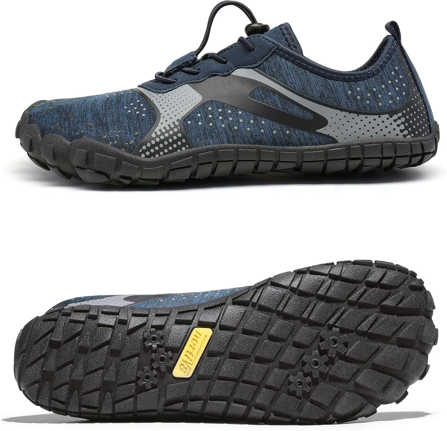 NORTIV 8 Men's Water Shoes Barefoot Athletic Lightweight Sports Aqua Shoes Outdoor Swim Fishing Hiking Diving Surf Walking Water Shoe TREKMAN