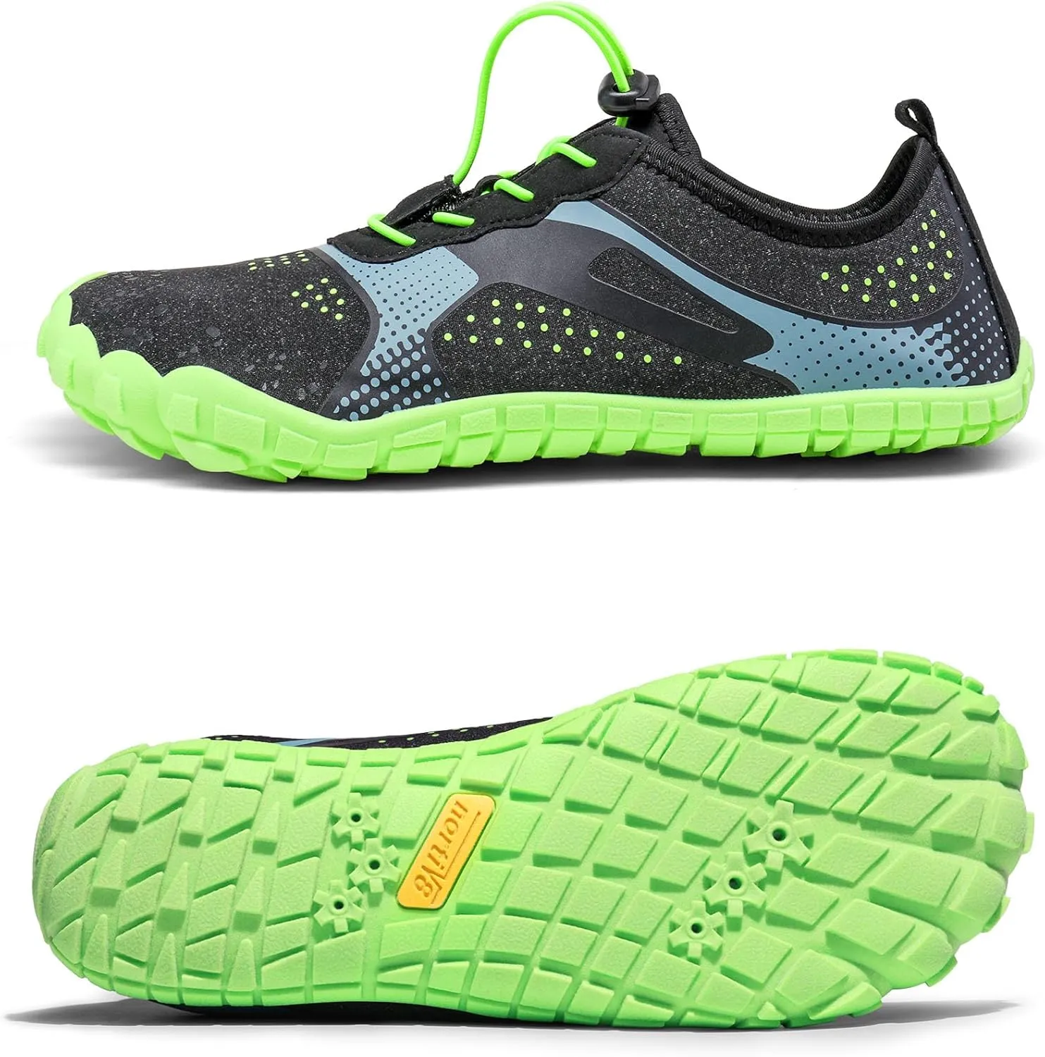 NORTIV 8 Men's Water Shoes Barefoot Athletic Lightweight Sports Aqua Shoes Outdoor Swim Fishing Hiking Diving Surf Walking Water Shoe TREKMAN