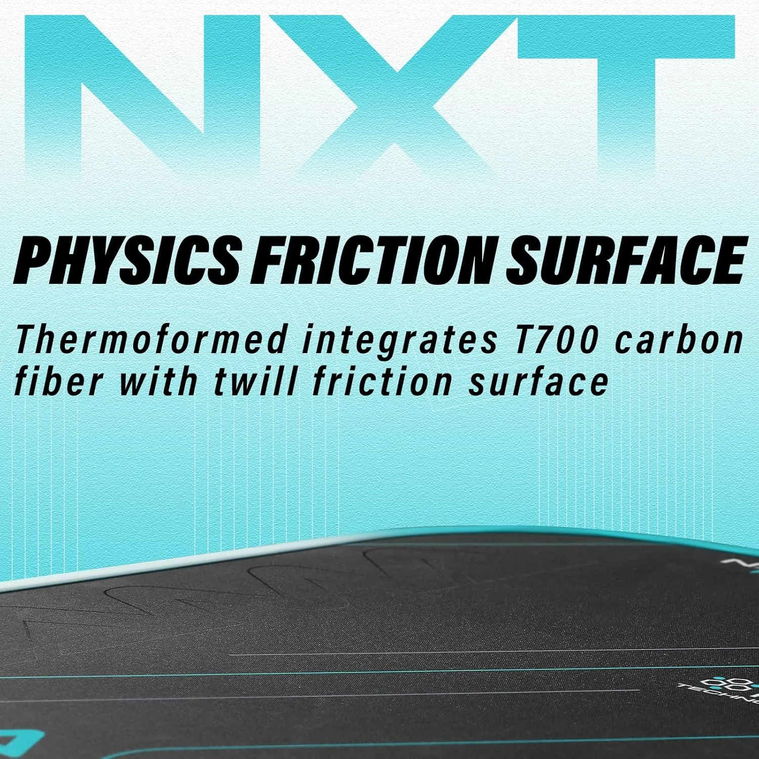 NXT 01 Propulsion Frame USAPA Approval Pickleball Paddle-Upper Limit Roughness Drive Textured Surface for PRO Player 16mm