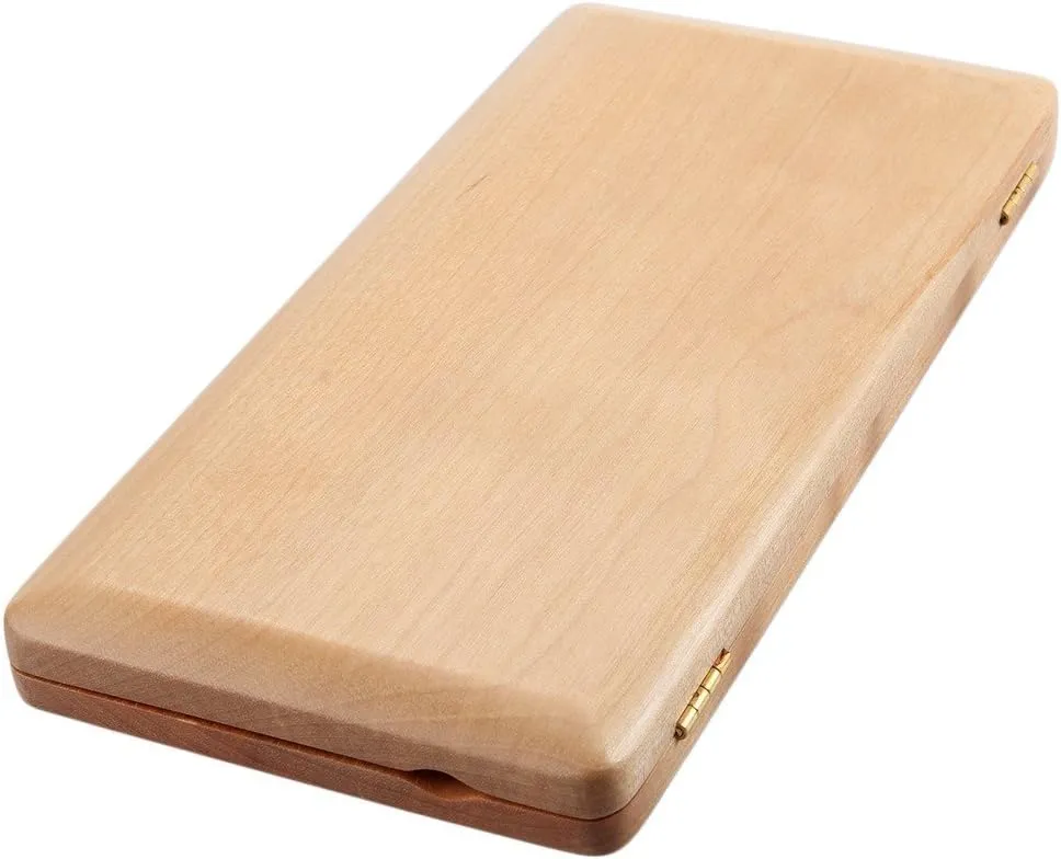 Oboe Reed Case for 20pcs Reeds Maple Wooden (Natural Color)