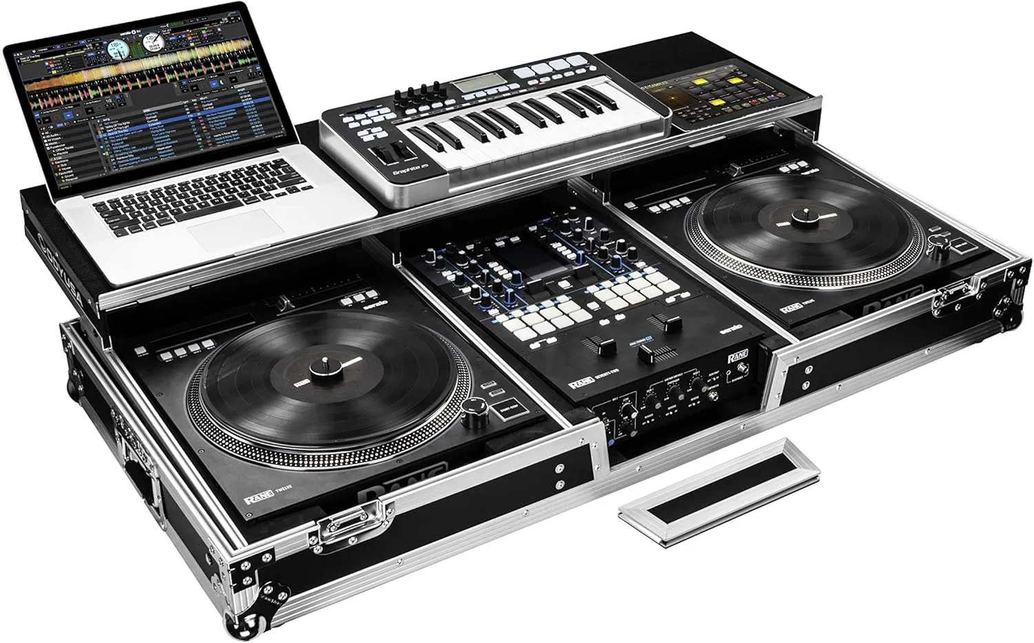 Odyssey Cases FZGSPRA1272W DJ Coffin Compatible with Rane Seventy-Two/Rane Twelve