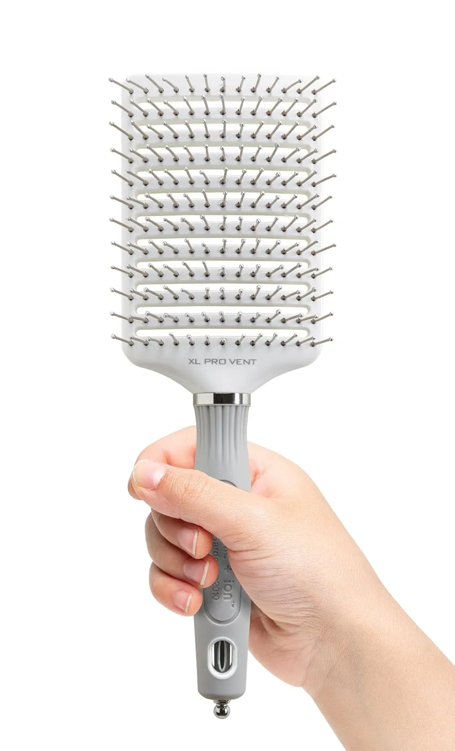 Olivia Garden Ceramic   Ion XL Pro Paddle Brush - Anti-Static & Comfort-Grip