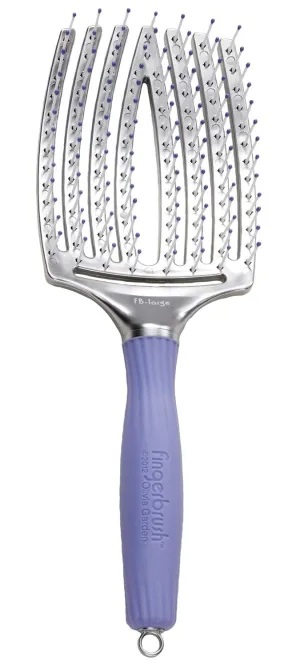 Olivia Garden Finger Brush Scalp-Hugging & Vented Paddle Hair Brush FB
