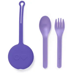 Omie Pod 3 Piece Cutlery Set - Lilac