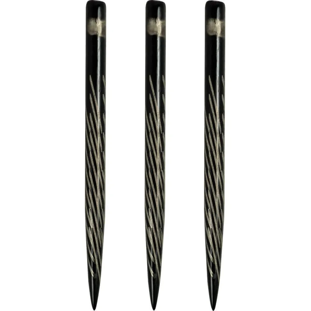 One80 Aztec Dart Points - Style C - Black - Spiral