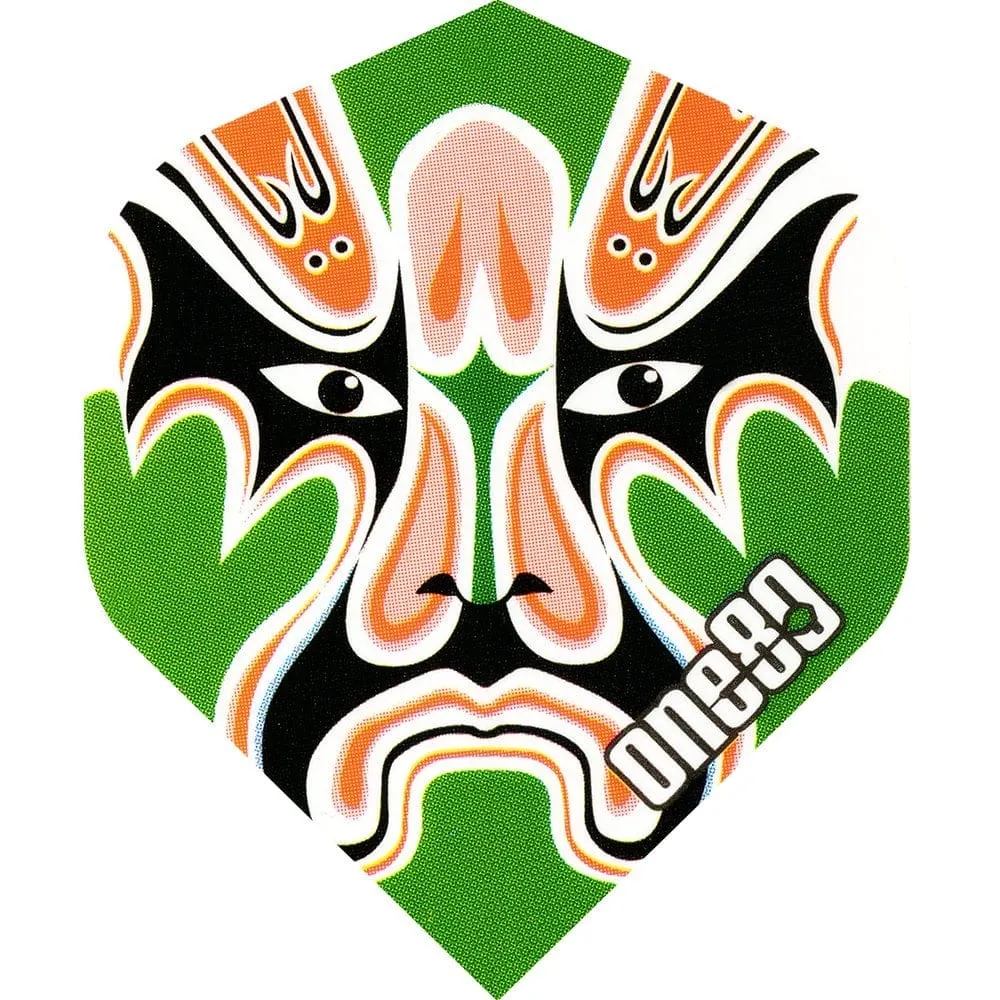 *One80 Dart Flights - Magic Face Flights - Std - Faces