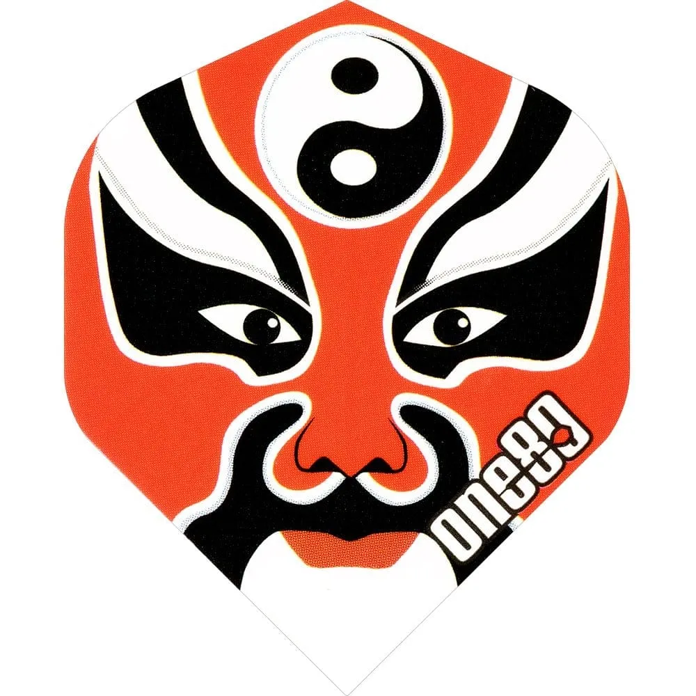 *One80 Dart Flights - Magic Face Flights - Std - Faces