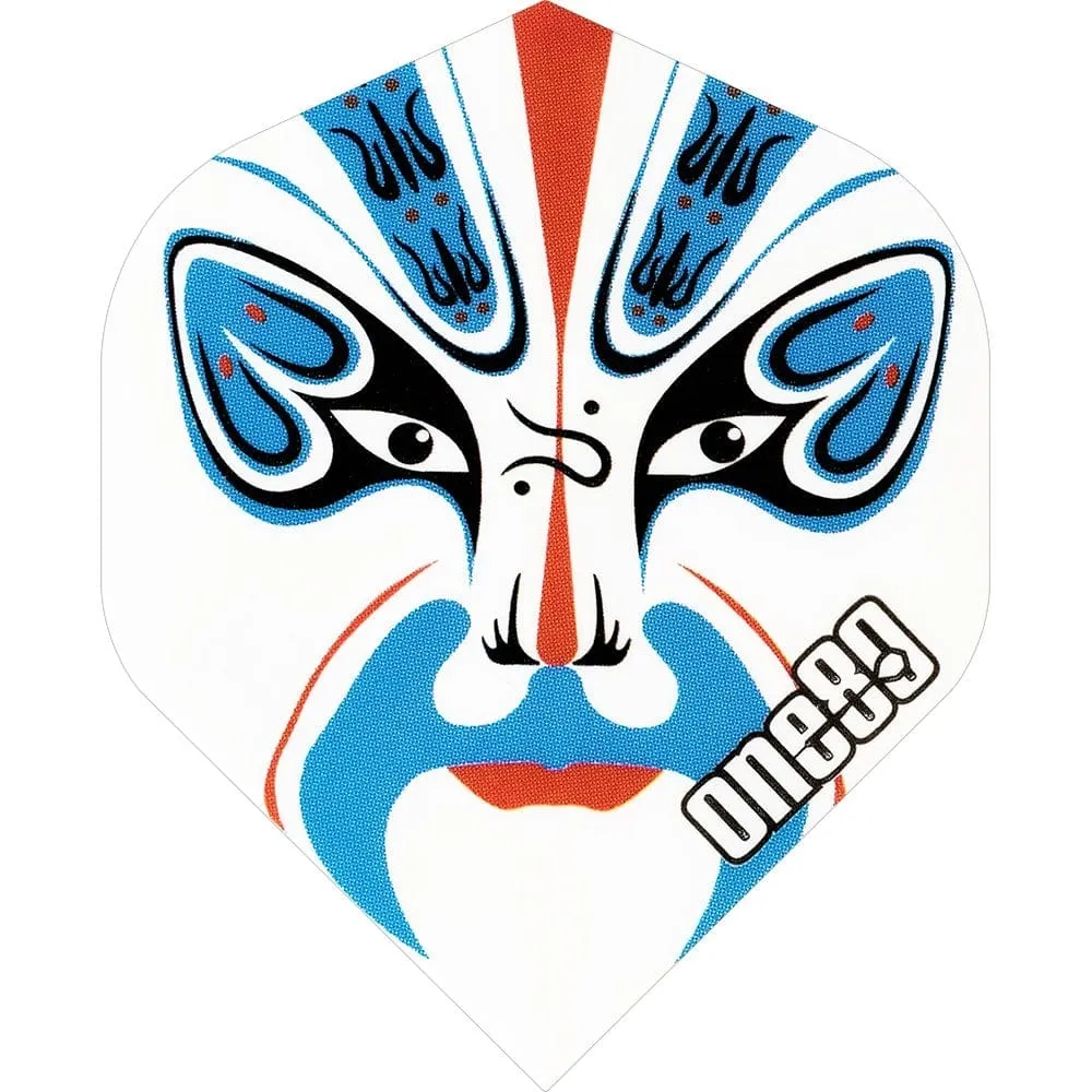 *One80 Dart Flights - Magic Face Flights - Std - Faces