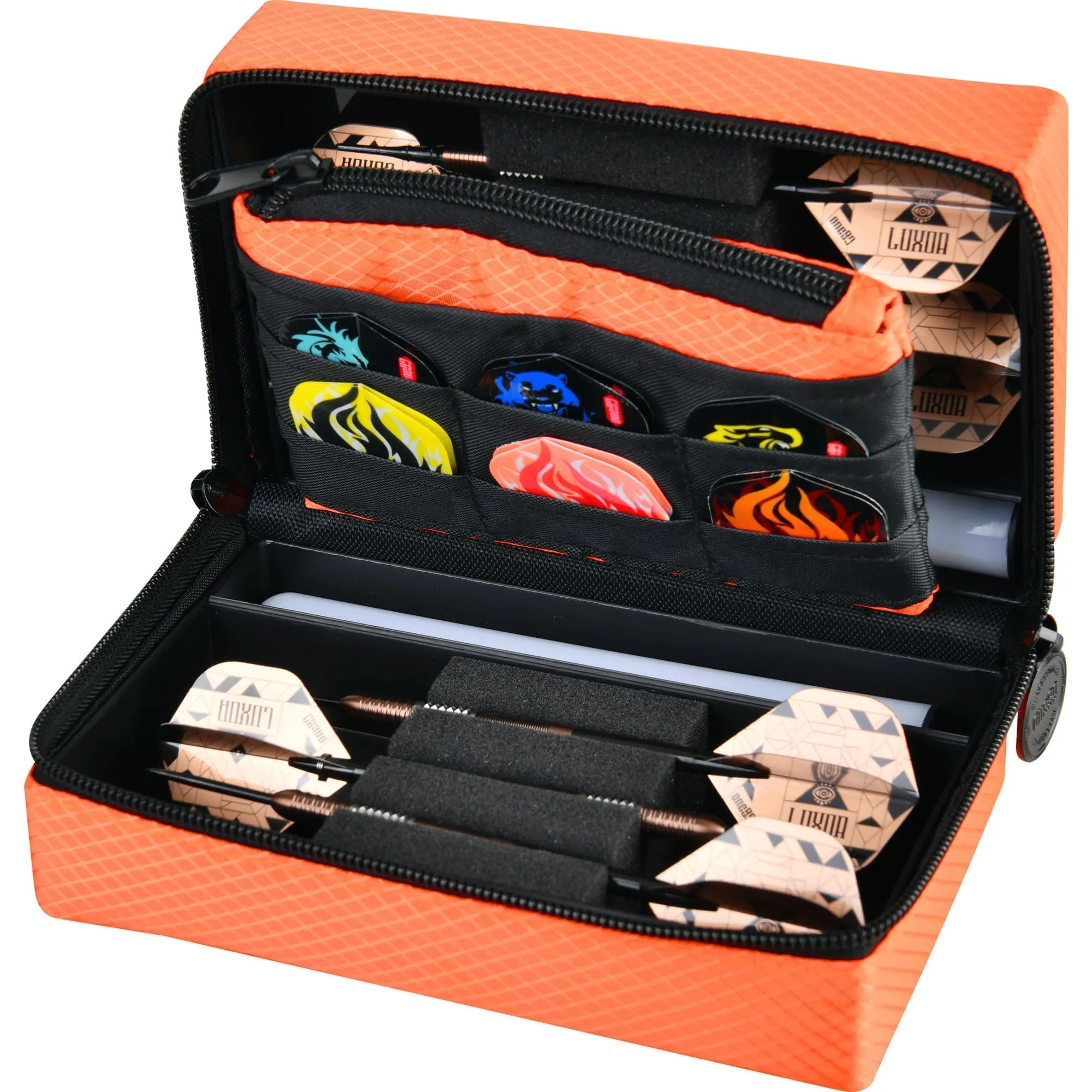 One80 Double D-Box Dart Case - Strong & Solid
