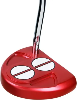 Orlimar Golf F60 Putter for Men Right Handed, Red/Black 35” Mallet Putter with Oversize Putter Grip