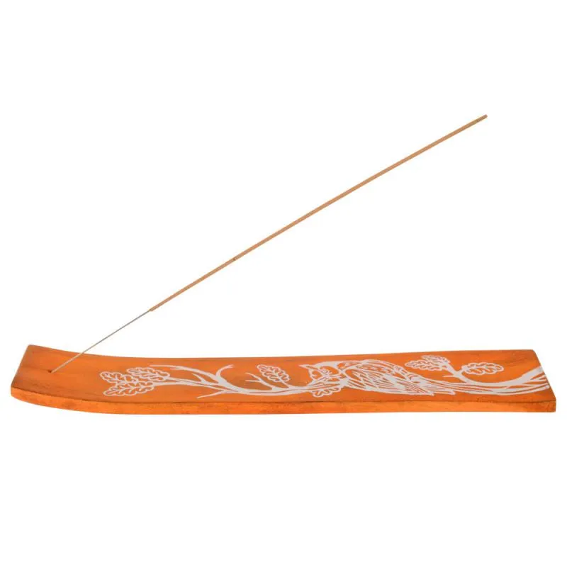 Owl Sled Wooden Incense Holders