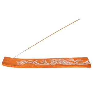 Owl Sled Wooden Incense Holders
