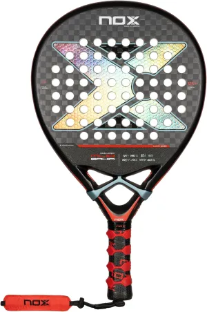 Padel Racket ML10 Luxury Bahia 12K by Miguel Lamperti 2024 | Versatile Teardrop Pala Padel | EOS Flap & Pulse System Technologies | 12K Carbon Fiber w/ HR3 Core Elite Pala de Padel for Power & Control
