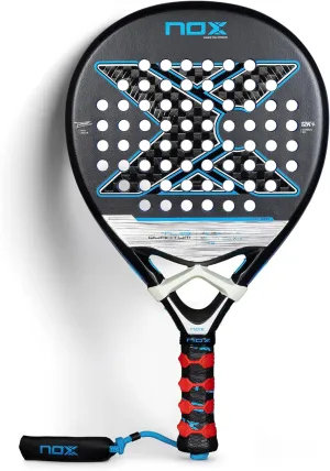 Pala Padel Racket TL10 Quantum 12K 2025 | Luxury Series Drop Shape | EOS Flap Aerodynamics & NOX Custom Grip Technology | 12K Carbon with HR3 Color Core