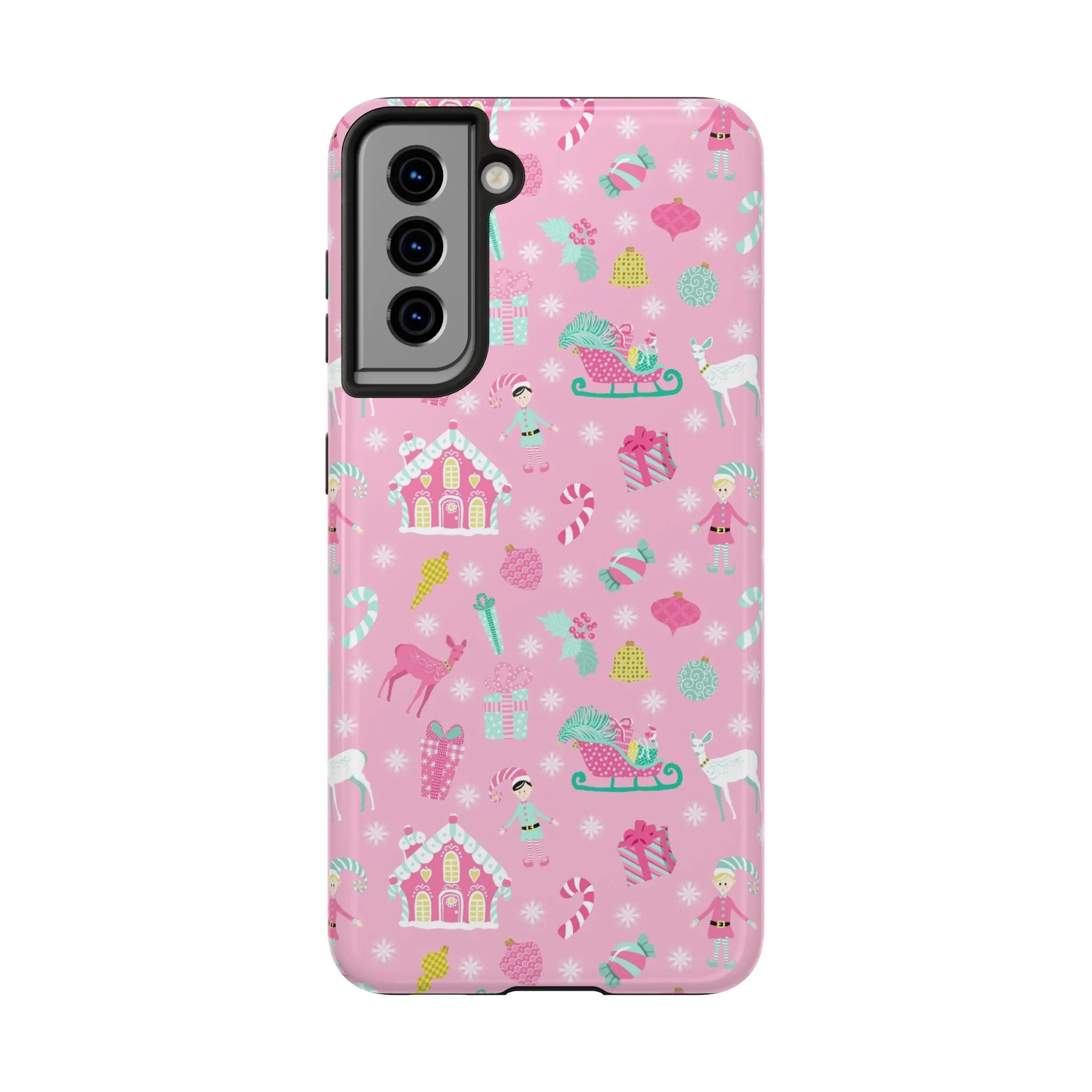 Pastel Christmas Tough Phone Cases