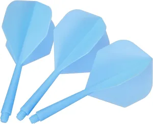 PATIKIL Integrated Dart Shaft and Flights, Screw Plastic Dart Flights