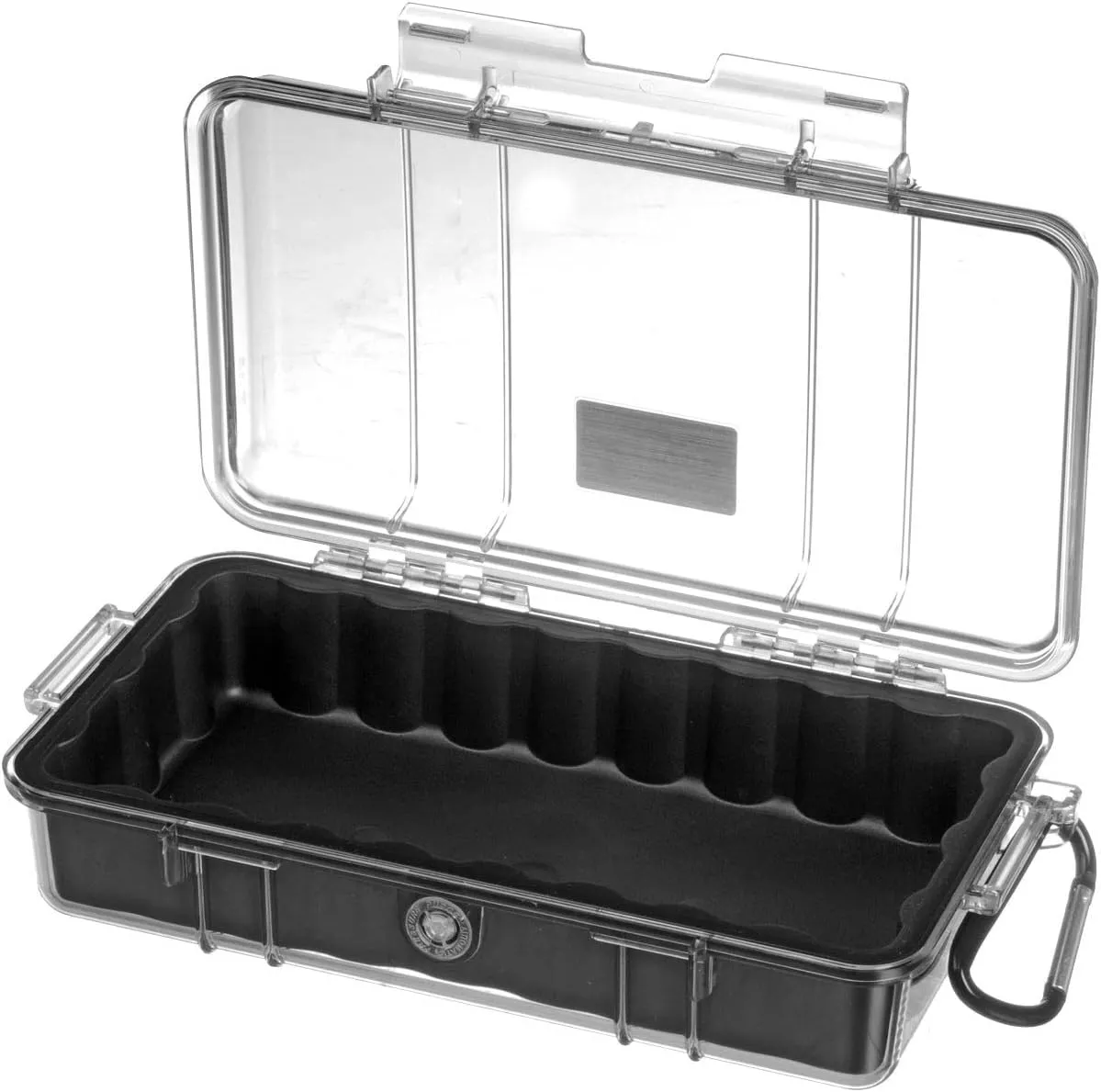 Pelican 1060 Micro Case - for iPhone, GoPro, Camera, and More (Black/Clear)