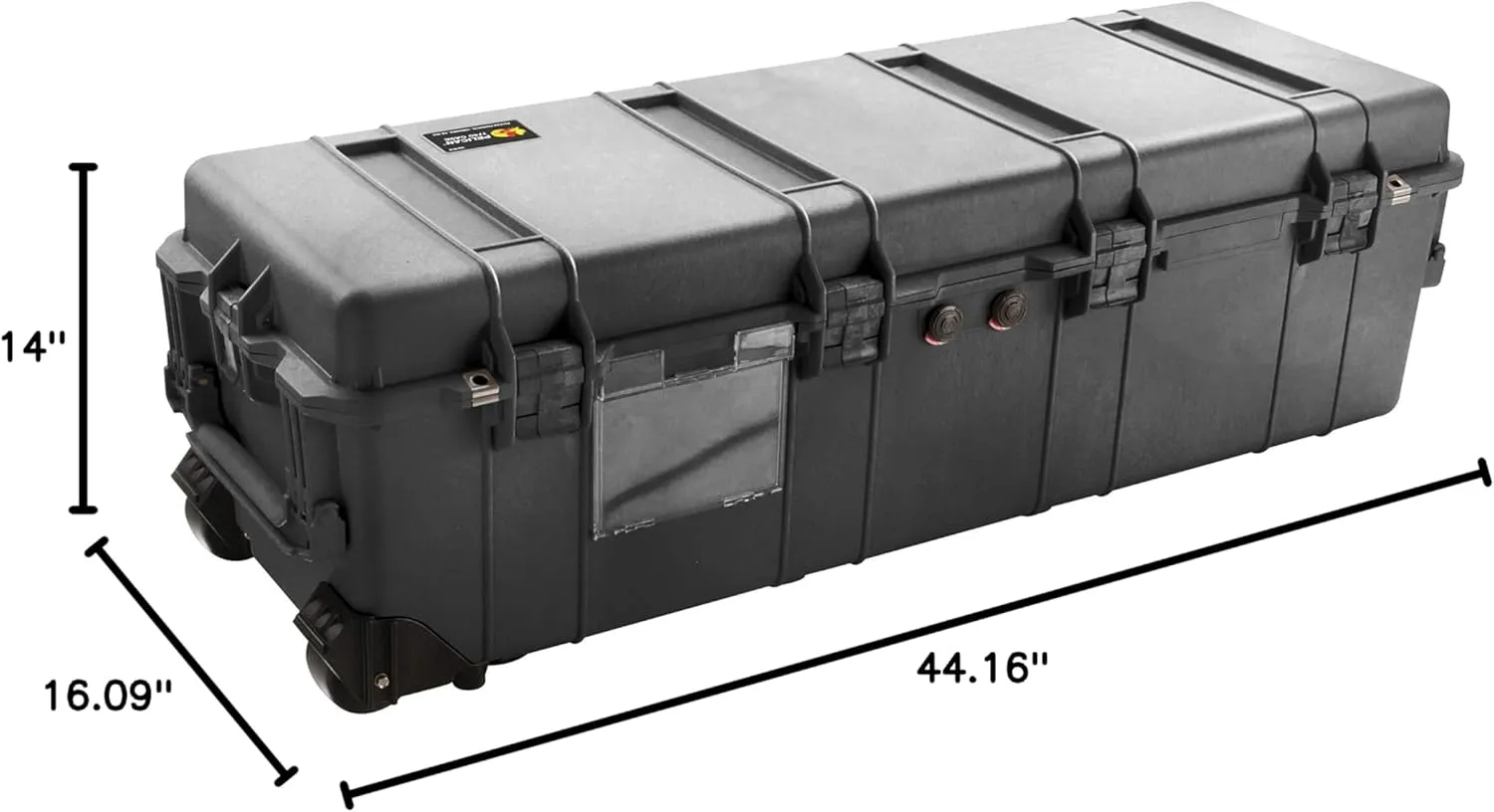 Pelican 1740 Case With Foam (Black)