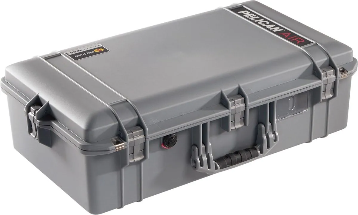 Pelican Air 1605 Case with Foam (Silver)