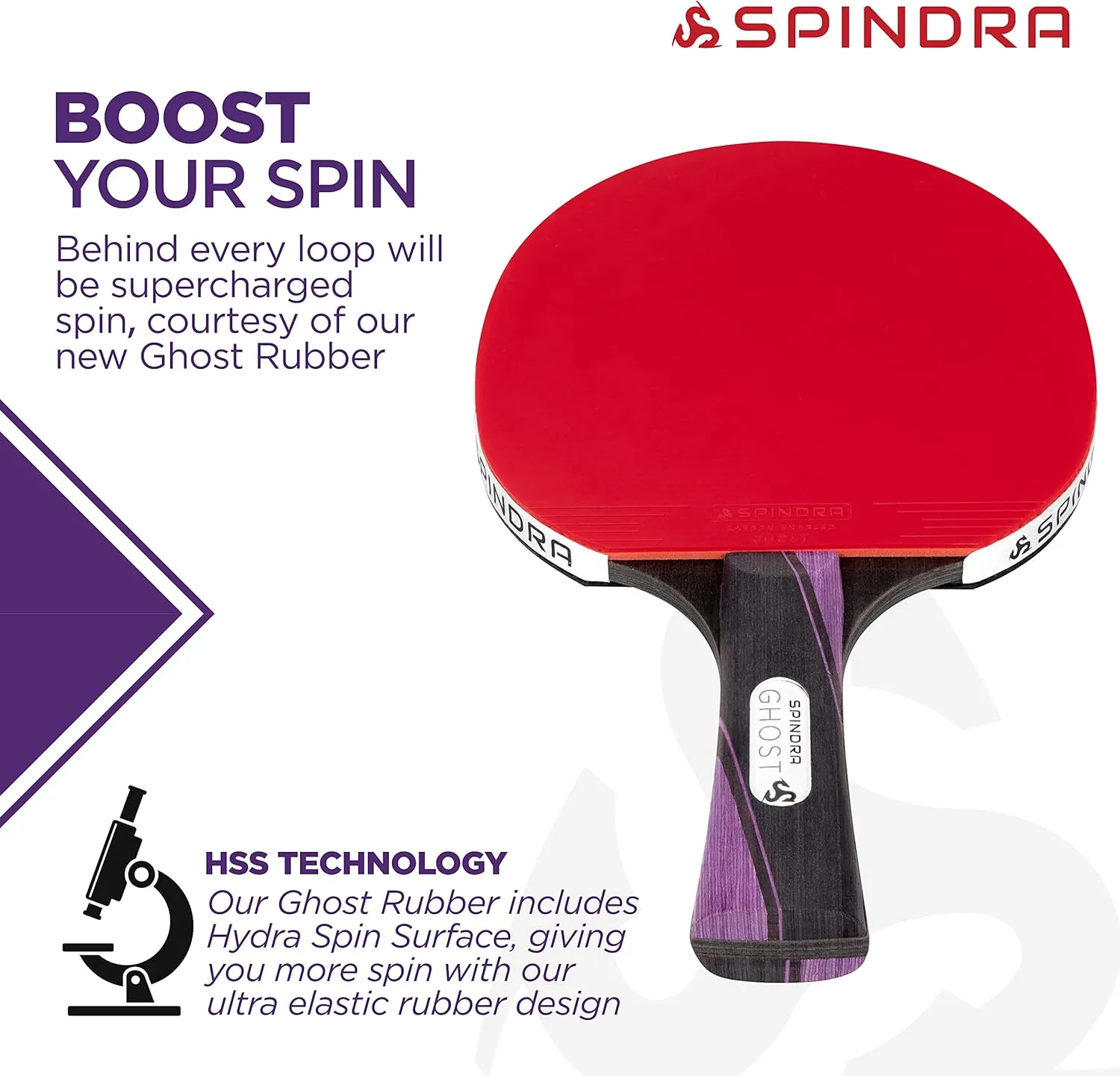 Performance Ping Pong Paddles, Advanced-Expert Table Tennis Paddles For Each Skill Level With Professional Rubbers & Carbon Layered Blades, 2025 Upgrade With Protective Case to Boost Your Game